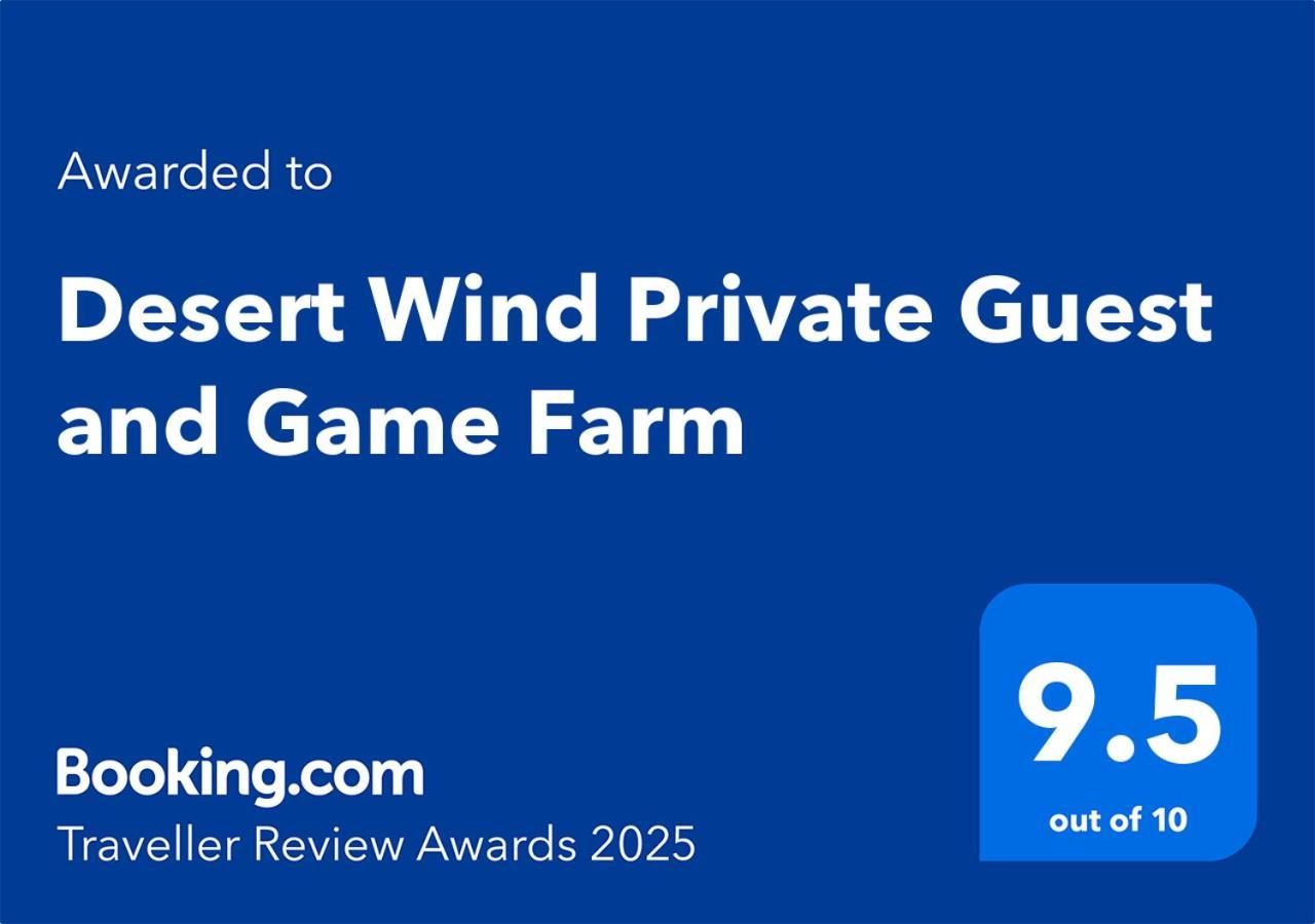 Desert Wind Private Guest And Game Farm Montagu Buitenkant foto